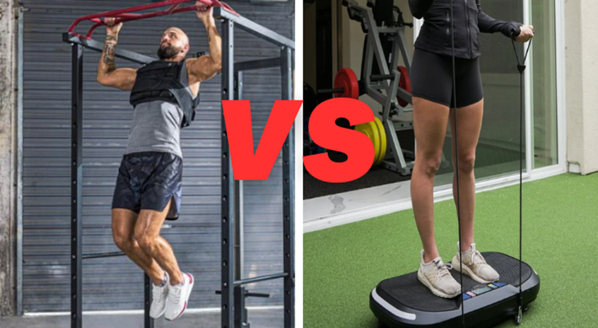 WEIGHTED VEST VS. VIBRATION PLATE: WHICH IS BETTER FOR WEIGHT LOSS? ZelusFitness WEIGHTED VEST VS. VIBRATION PLATE: WHICH IS BETTER FOR WEIGHT LOSS? ZelusFitness