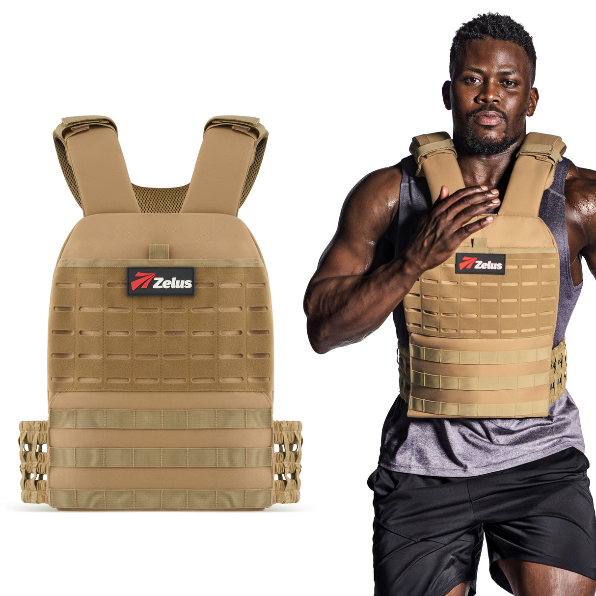 Performance Y-Shaped  Weighted Vest - Adjustable Weight