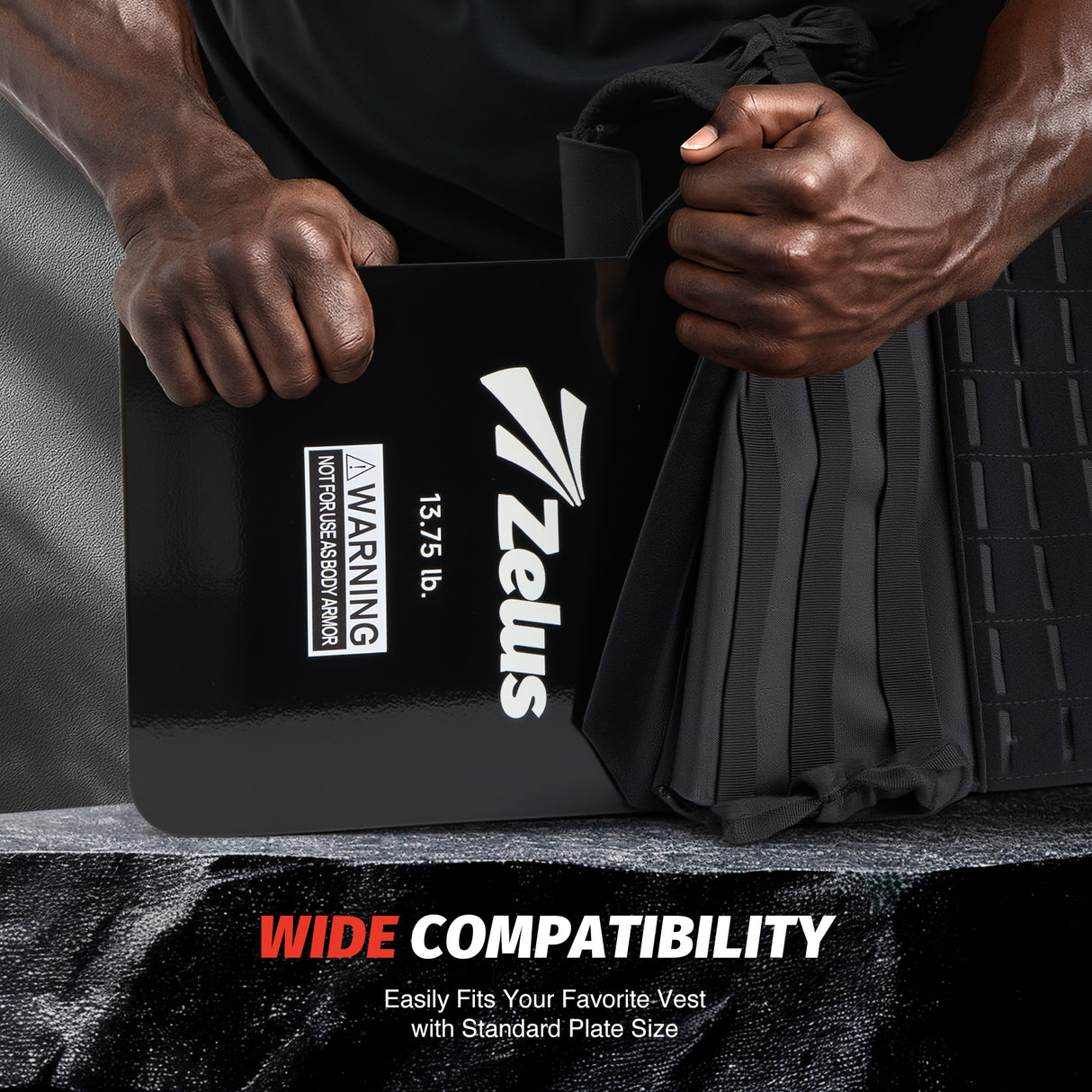 Weighted Plate for Performance Weighted Vest