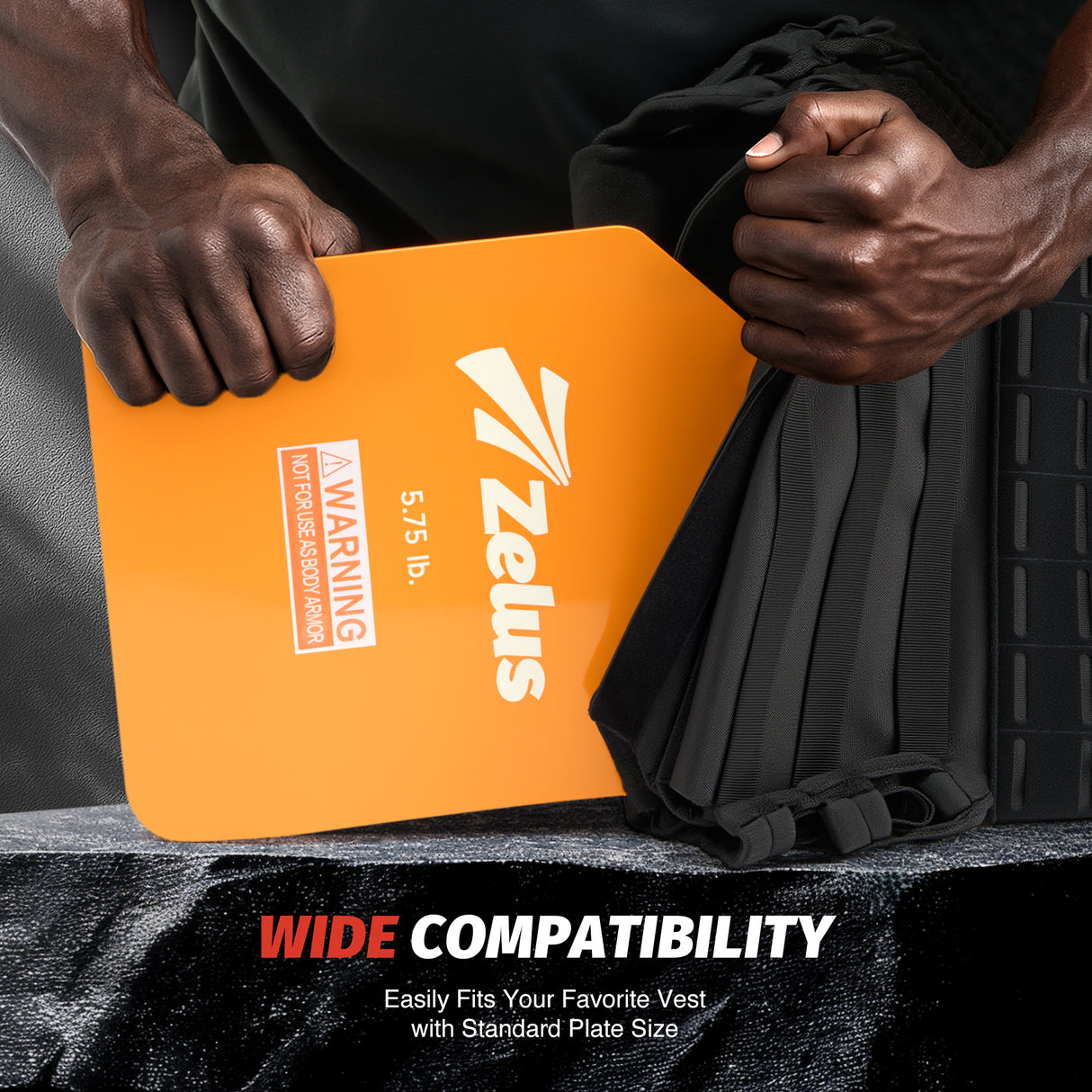 Weighted Plate for Performance Weighted Vest