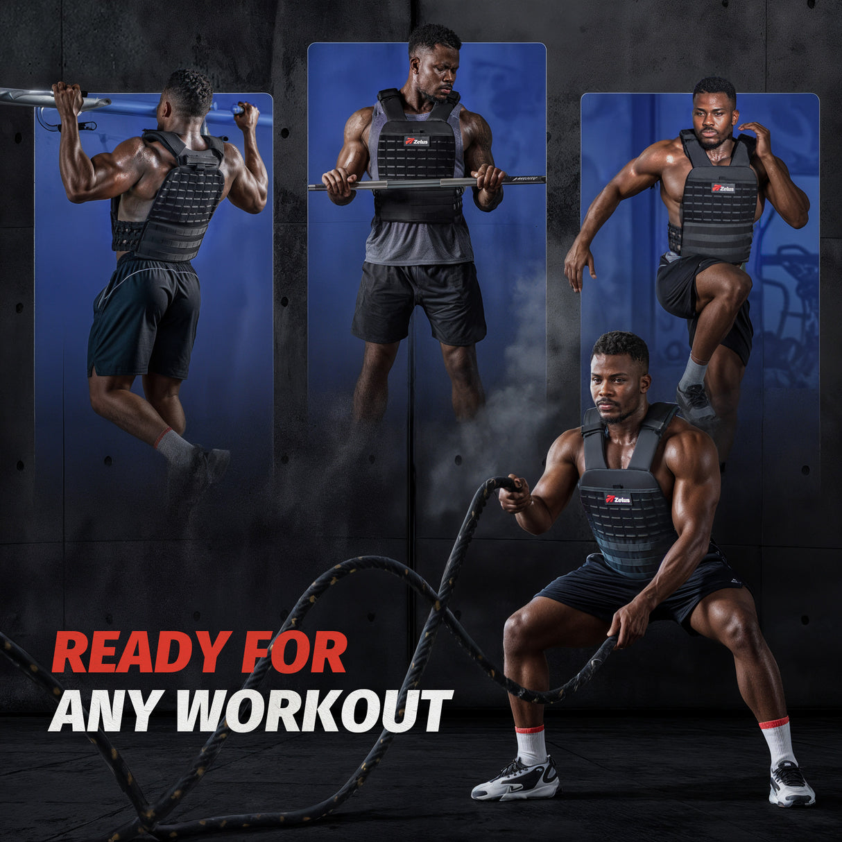 Performance Y-Shaped  Weighted Vest - Adjustable Weight