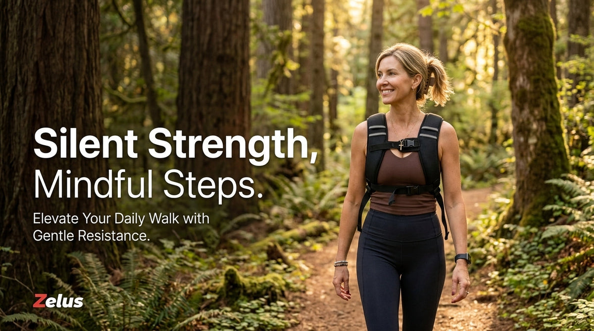 Silent Strength, Mindful Steps: Elevate Your Daily Walk with Gentle Resistance
