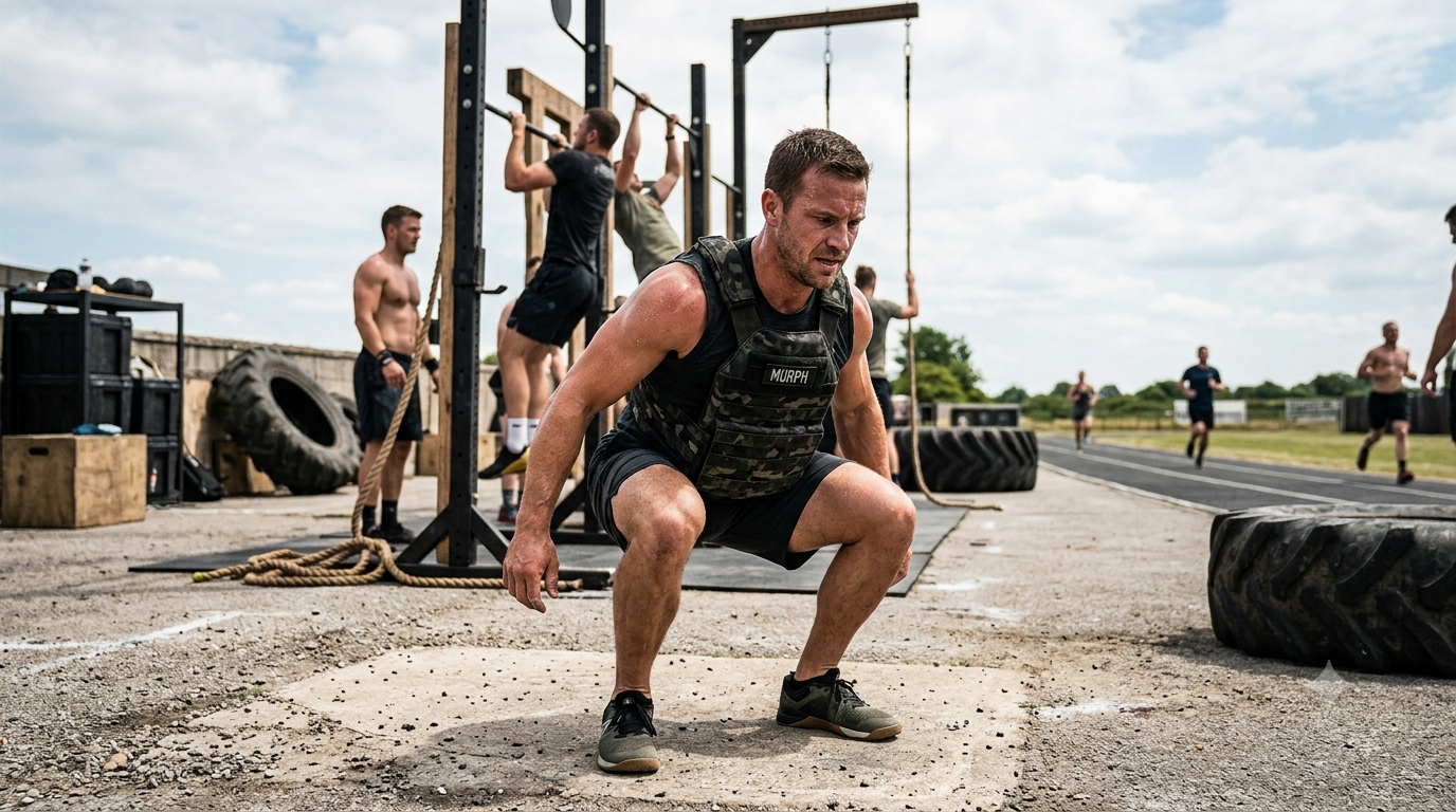 Murph WOD with a 20 lb vs 45 lb Weighted Vest: Time, Form & Recovery Data