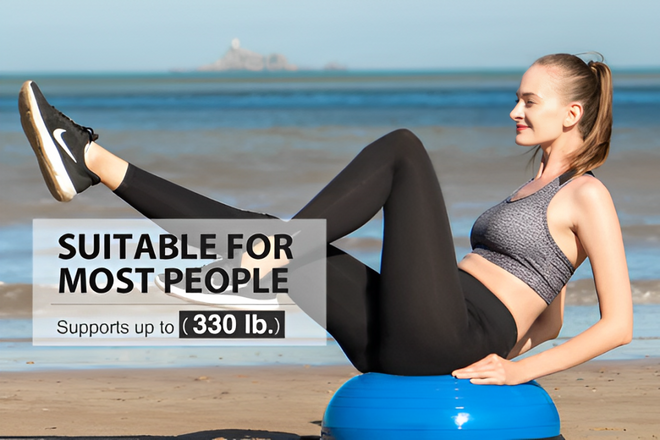 HALF VS. FULL YOGA BALANCE BALLS: WHICH IS BETTER? – Zelus Fitness
