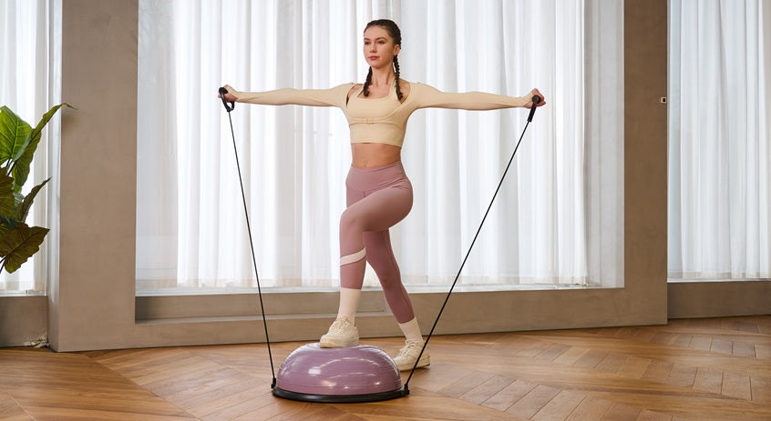 BEST BOSU BALANCE BALL EXERCISES FOR INJURY RECOVERY