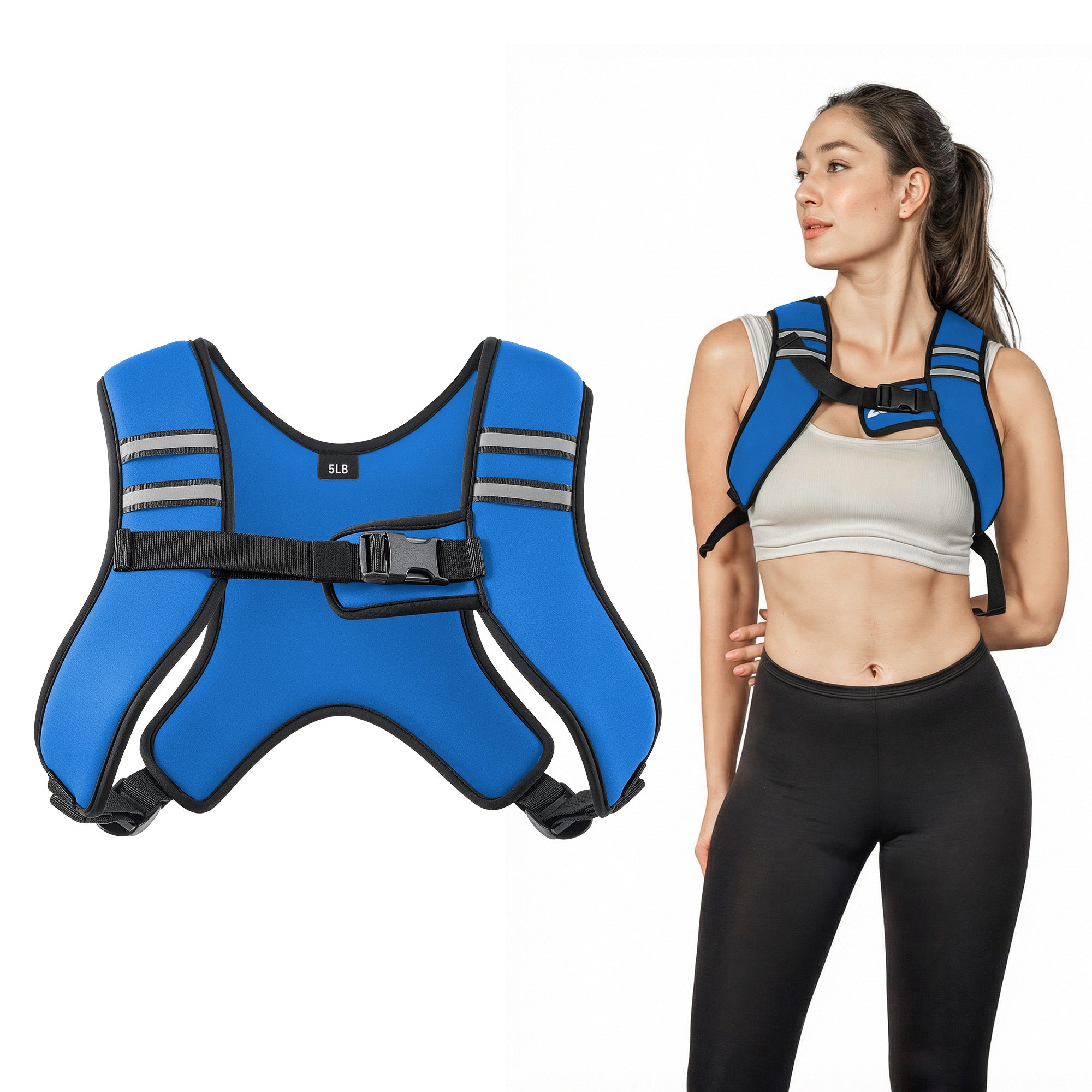 Zelus Z-Fit™ Weighted Vest | Adjustable Weight | Bestseller on