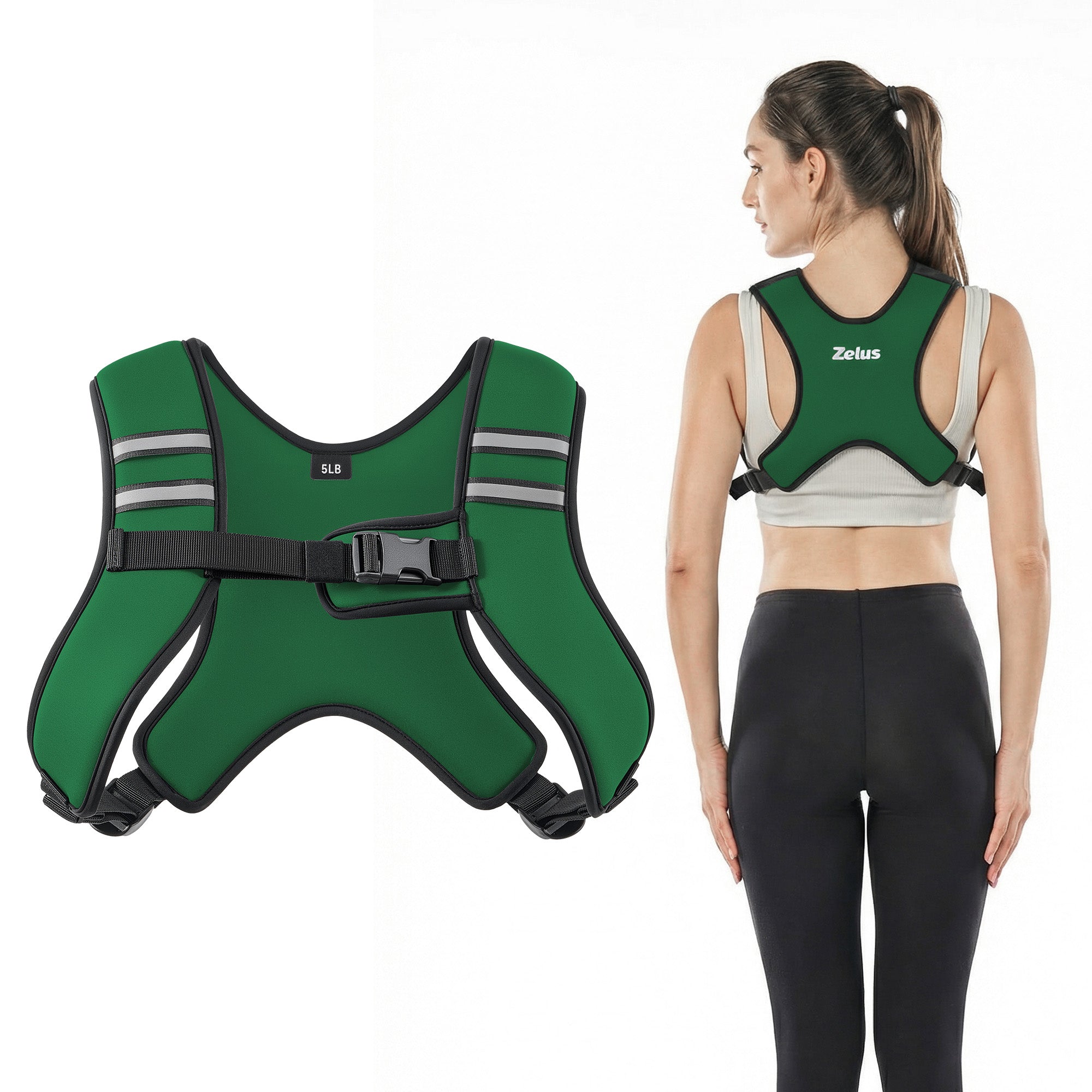 Zelus Z-Fit™ Weighted Vest | Adjustable Weight | Bestseller on