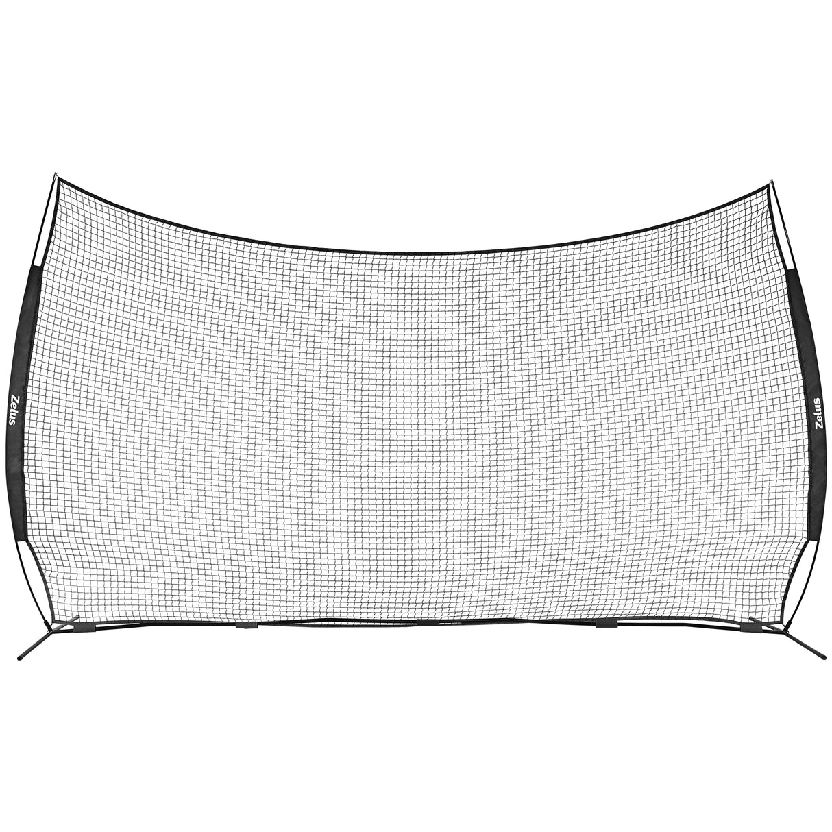 12x9ft & 16x10ft Barricade Backstop Net, Ball Sports Barrier Net