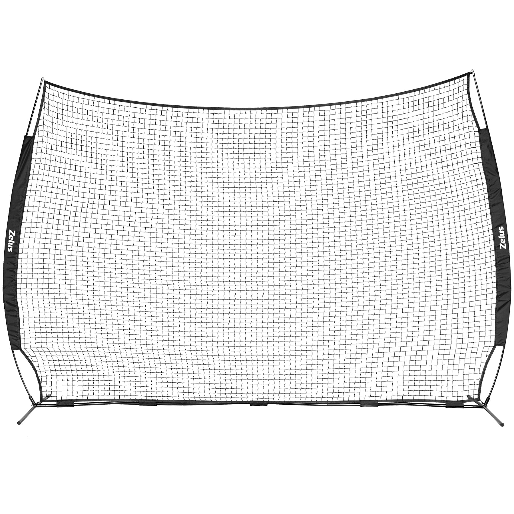 12x9ft Barricade Backstop Net, Ball Sports Barrier Net