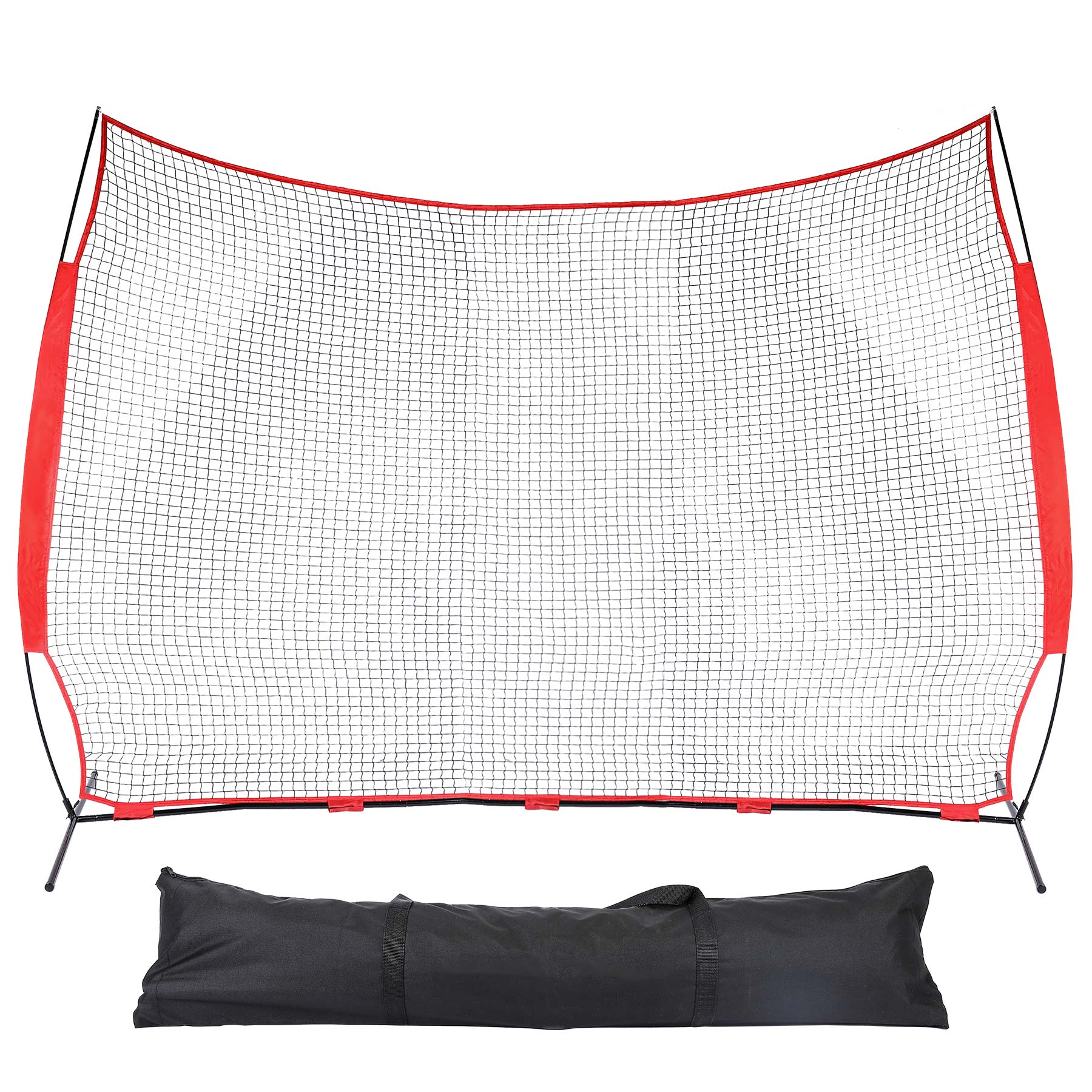 Collapsible Barricade Backstop Net 12x9 ft Portable Hitting Net – Zelus ...