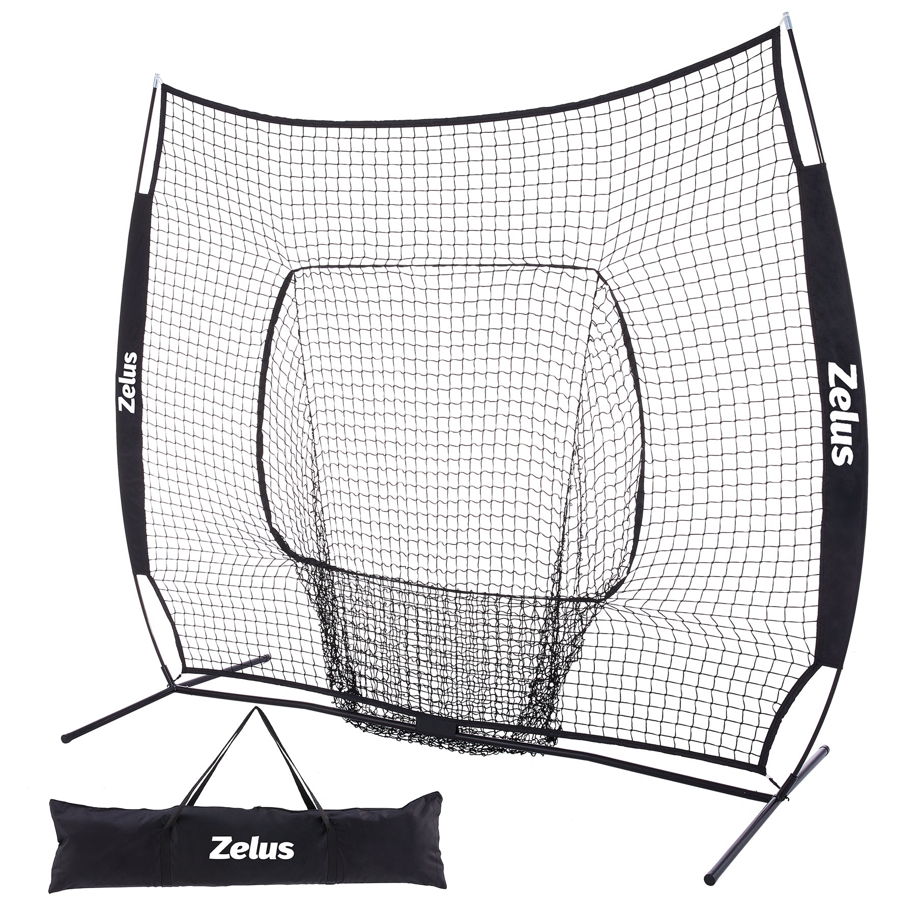 7x7ft Baseball Net for Hitting and Pitching Practice and Training Black