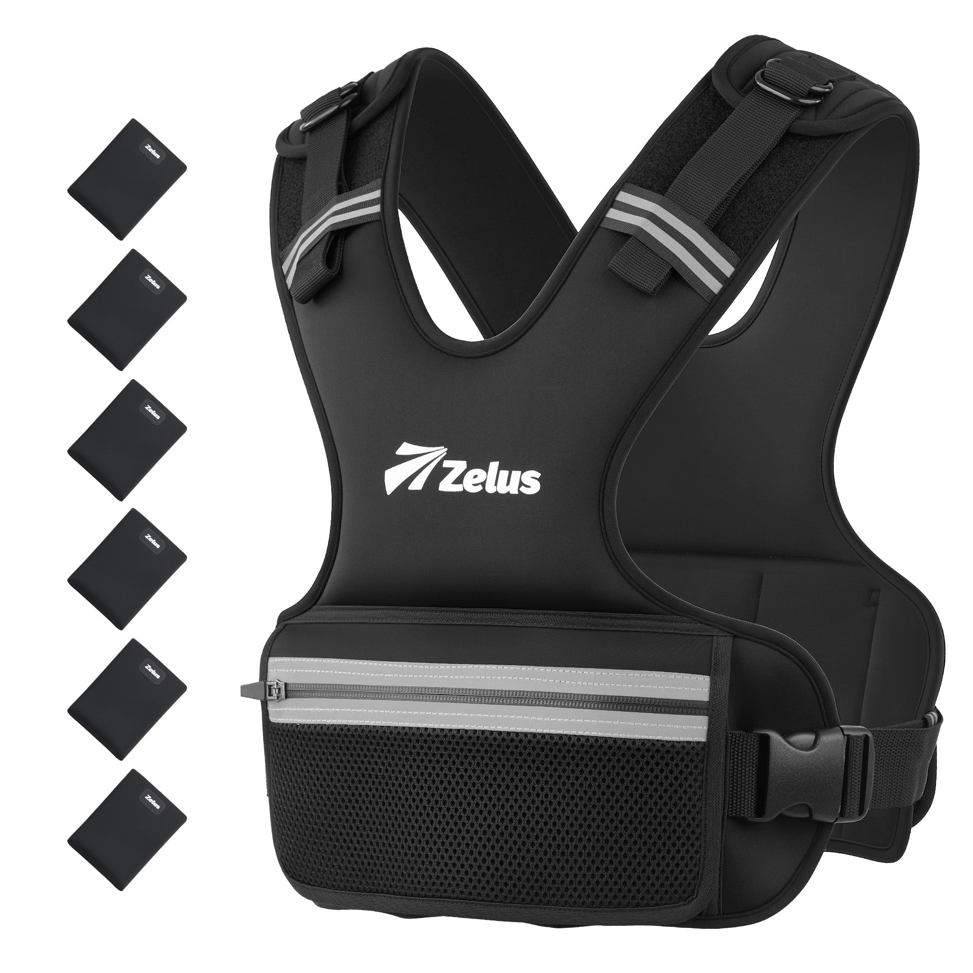 ZELUS Z Weighted Vest for Training | X‑Shape Weighted Vests