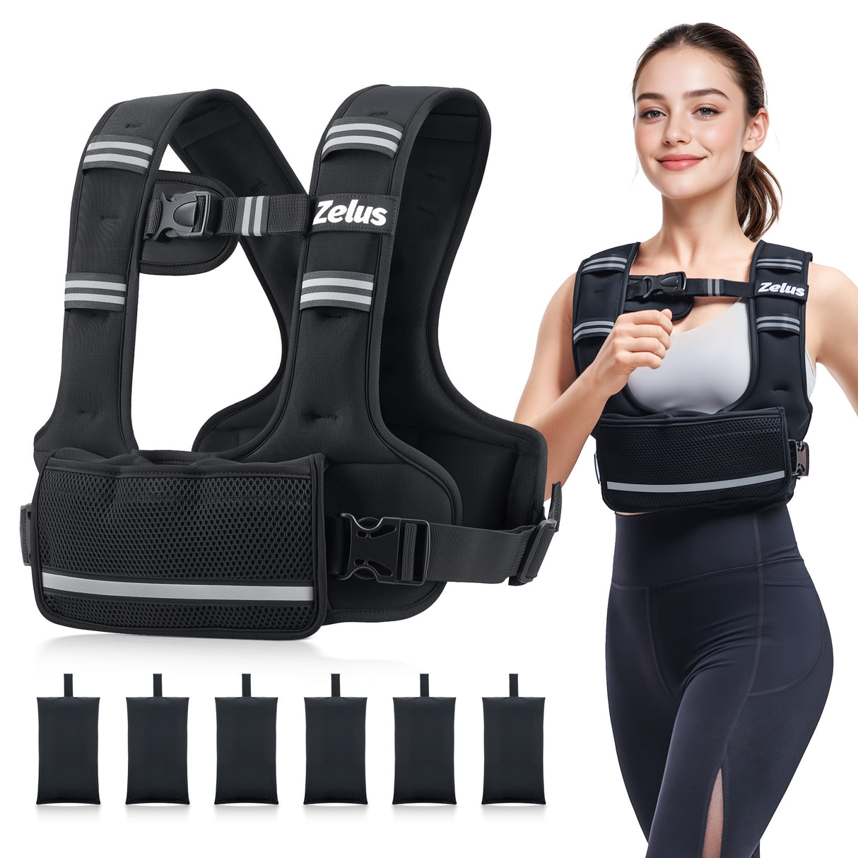 Classic U-Shaped Weighted Vest - Adjustable Weight