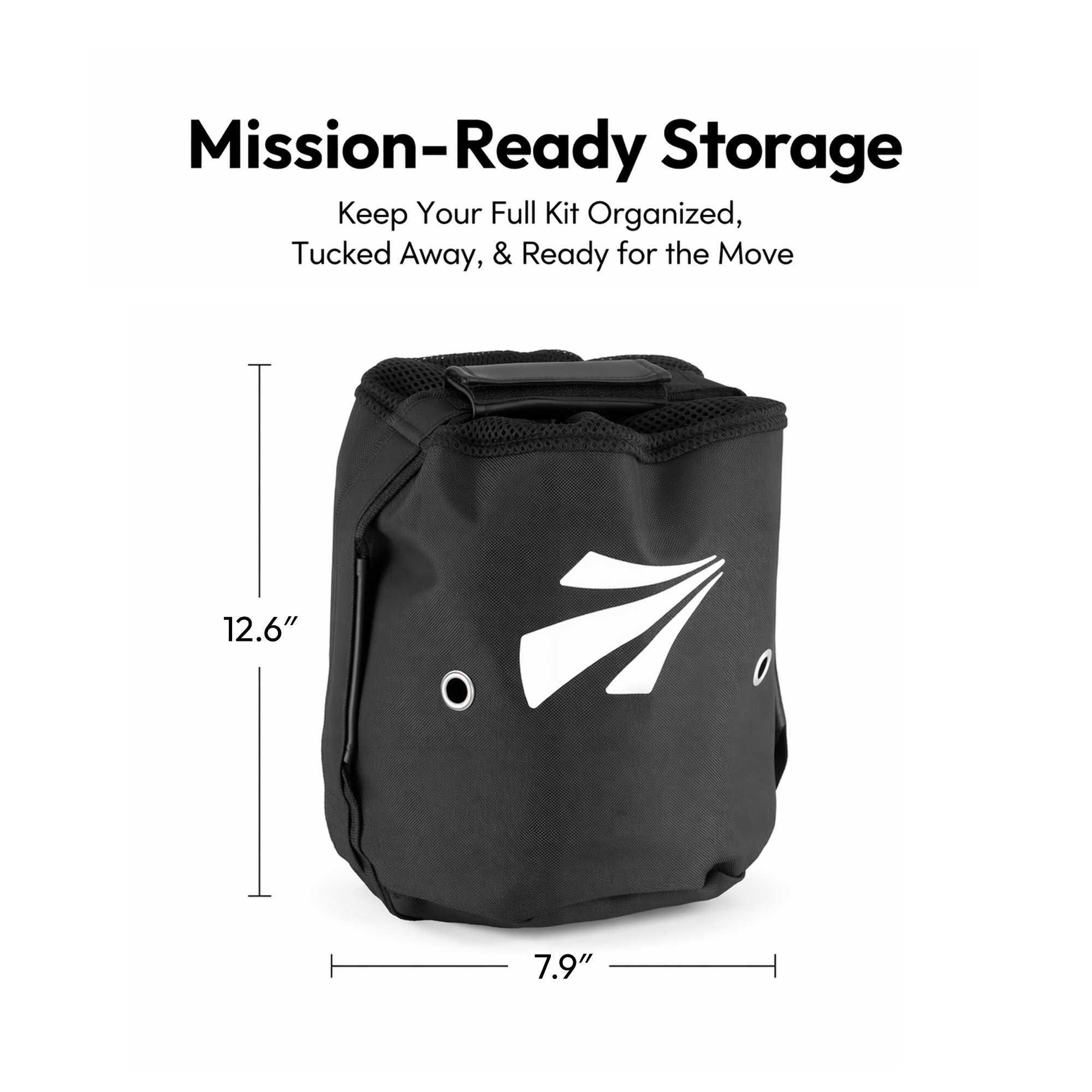 ZELUS Z-Bag, Weighted Vest Storage Bag, Kettlebell Converter for Classic Weight Vest