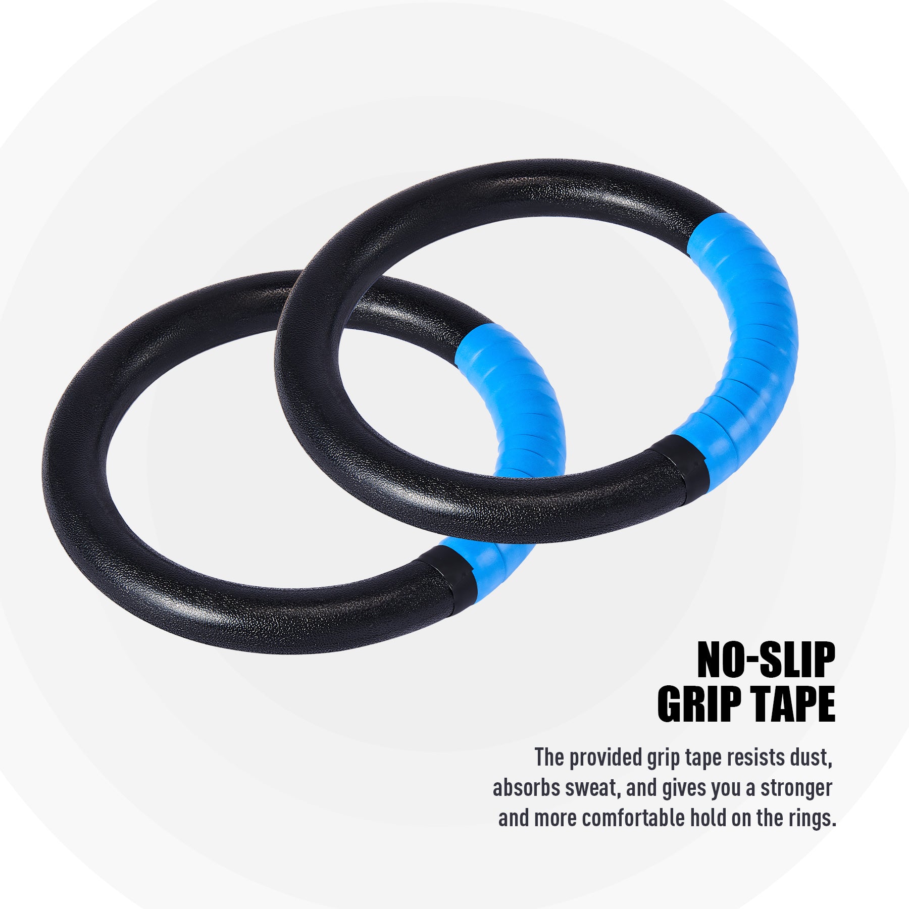 Black gymnastic rings