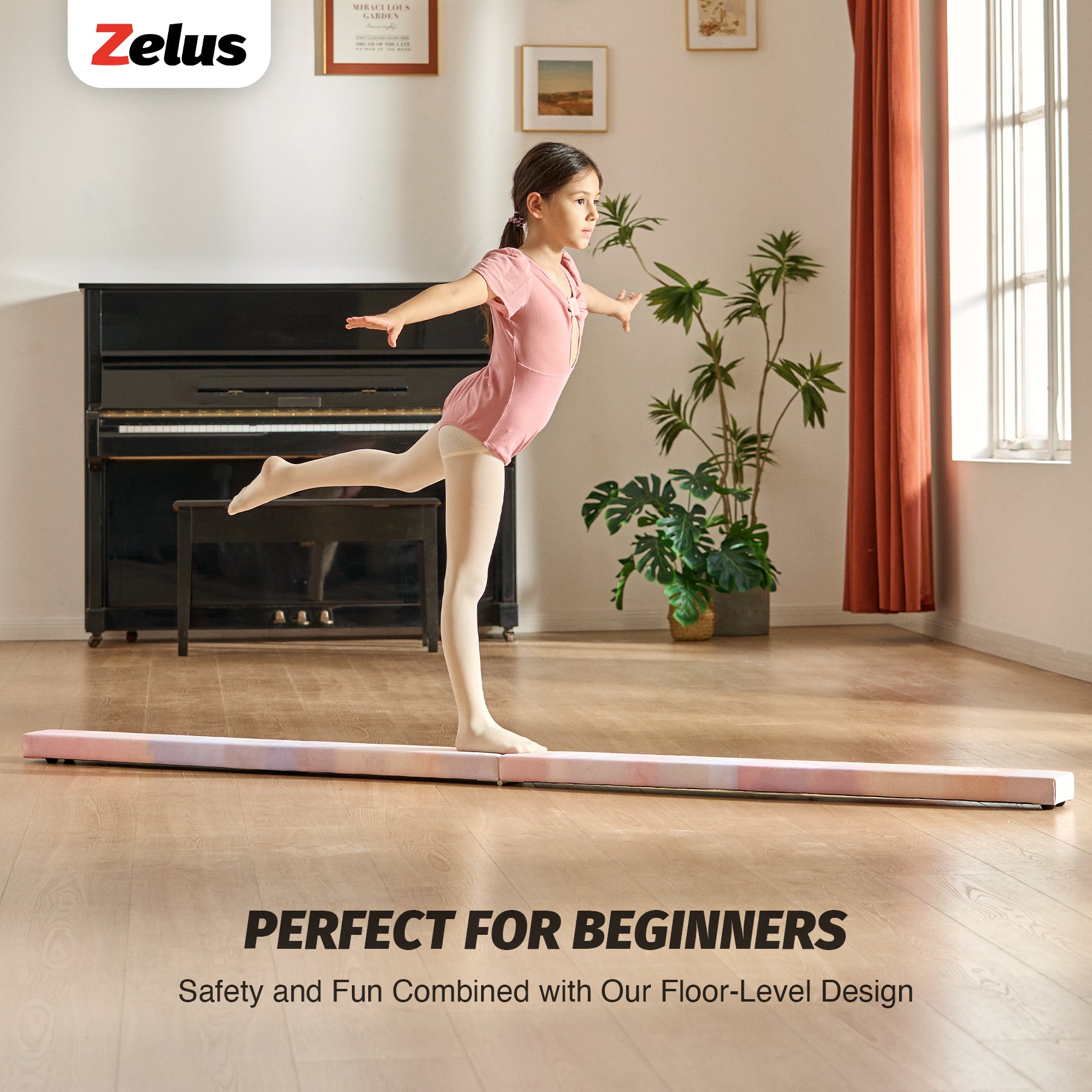 folding gymnastics balance beam