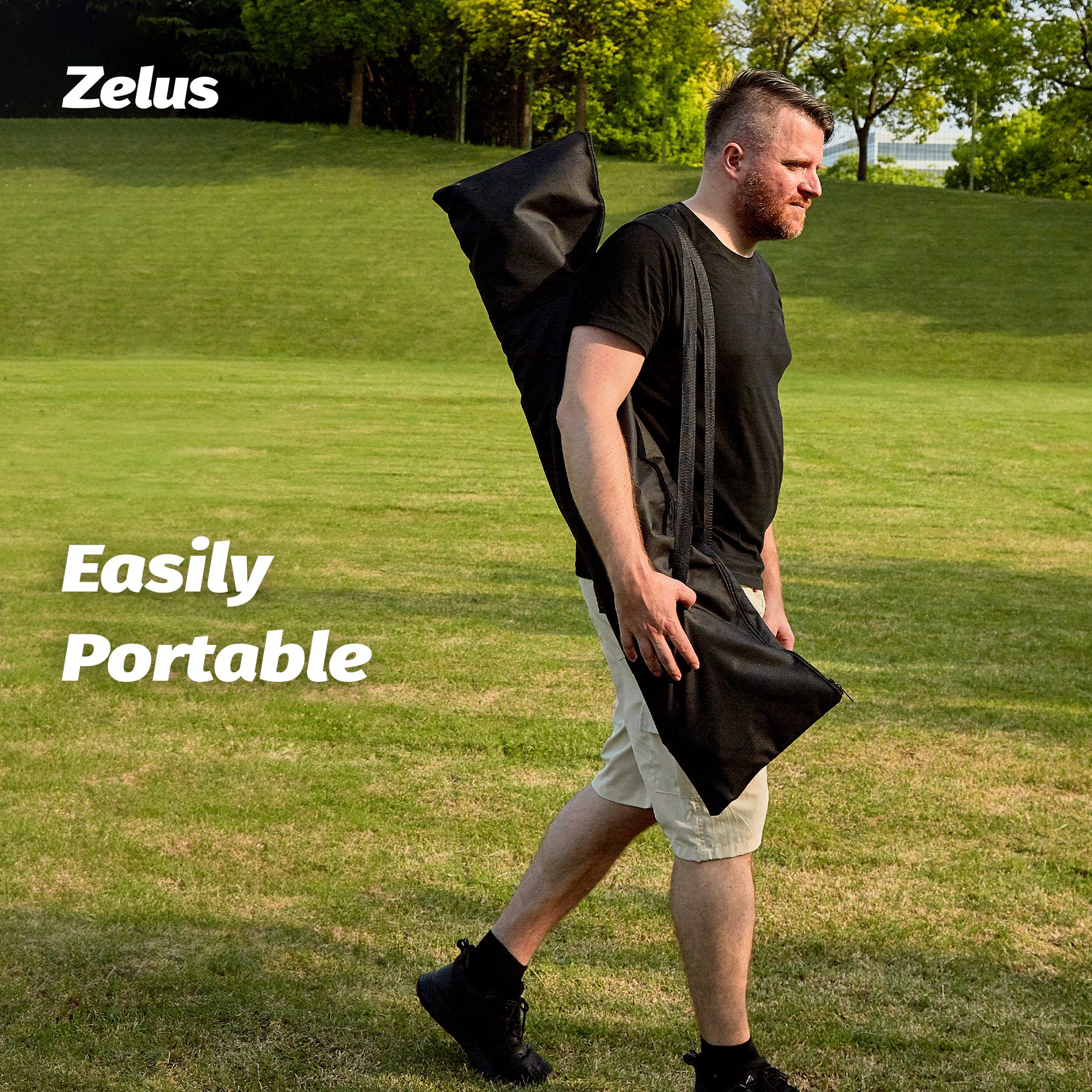 Zelus pitching machine and net system