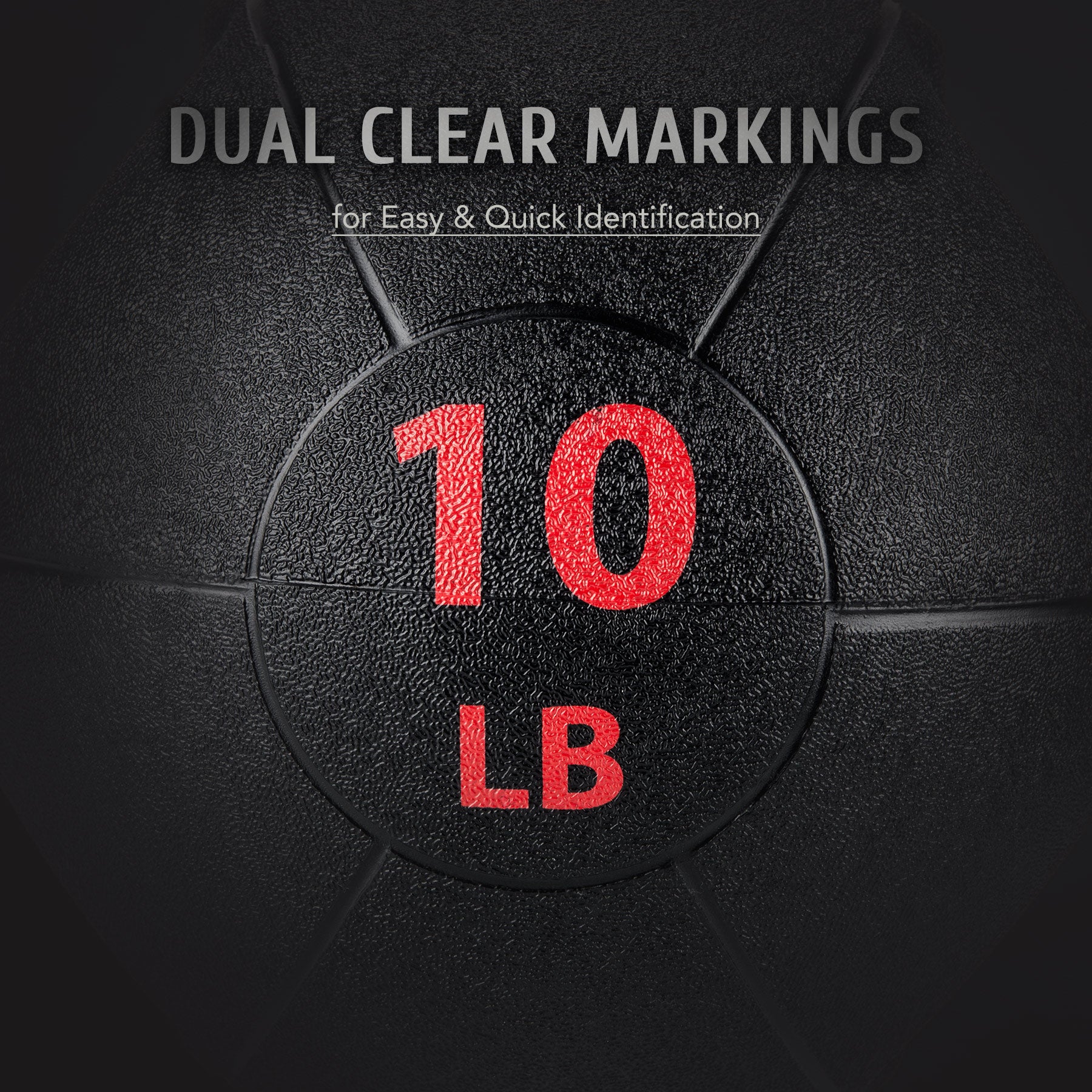 Black ZELUS double-handle medicine ball 