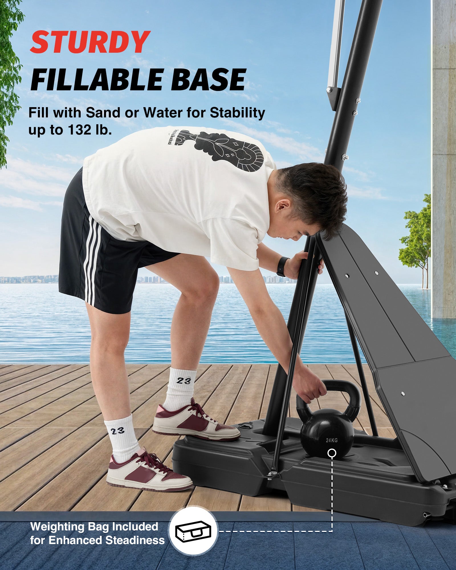 Zelus basketball hoop