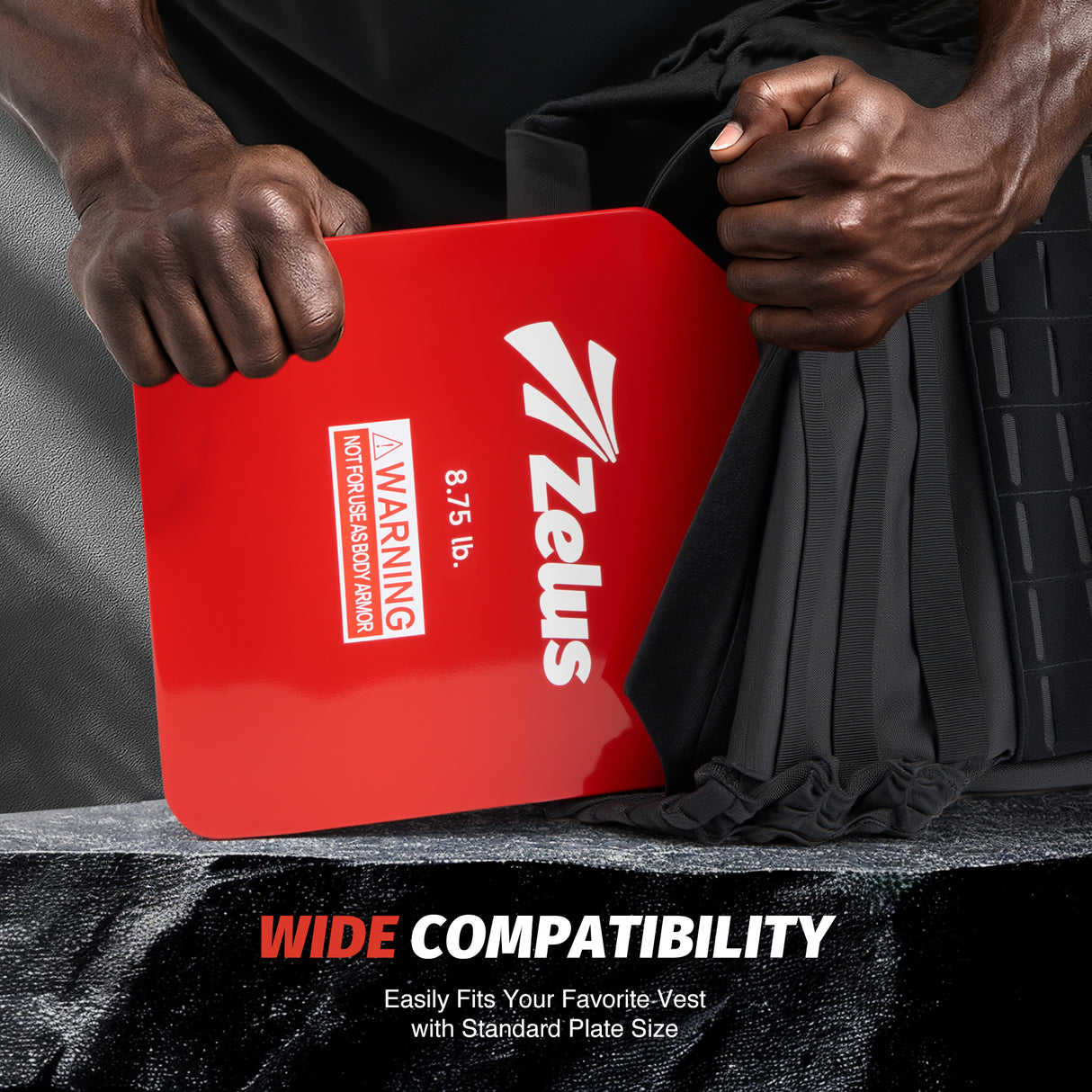 Weighted Plate for Performance Weighted Vest
