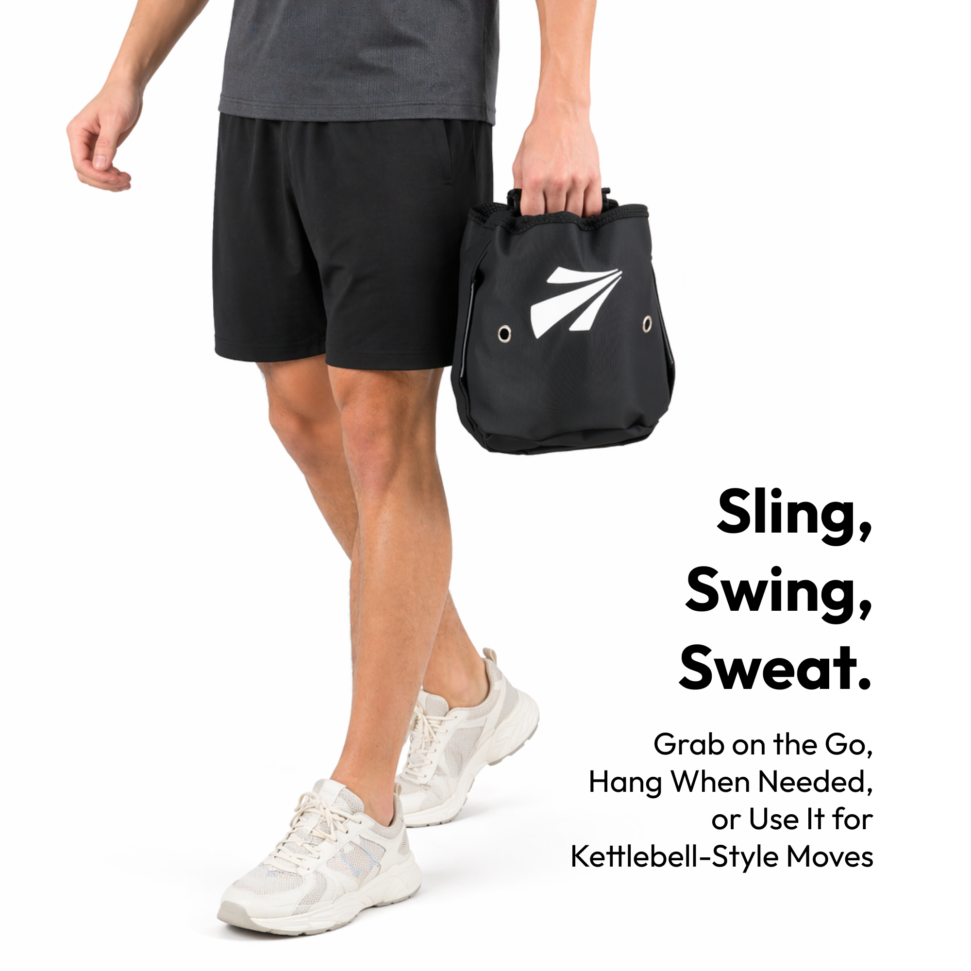 ZELUS Z-Bag, Weighted Vest Storage Bag, Kettlebell Converter for Classic Weight Vest