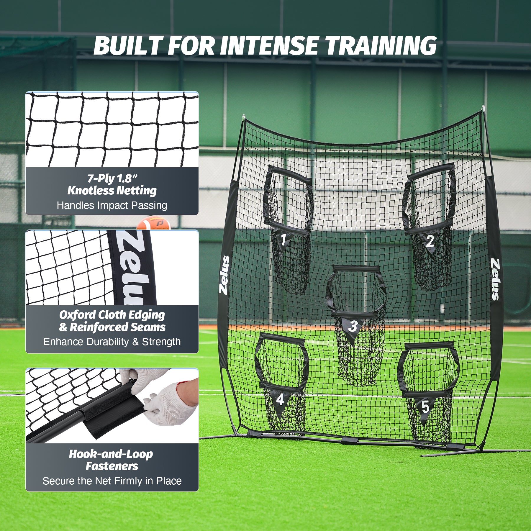 Zelus pitching net 