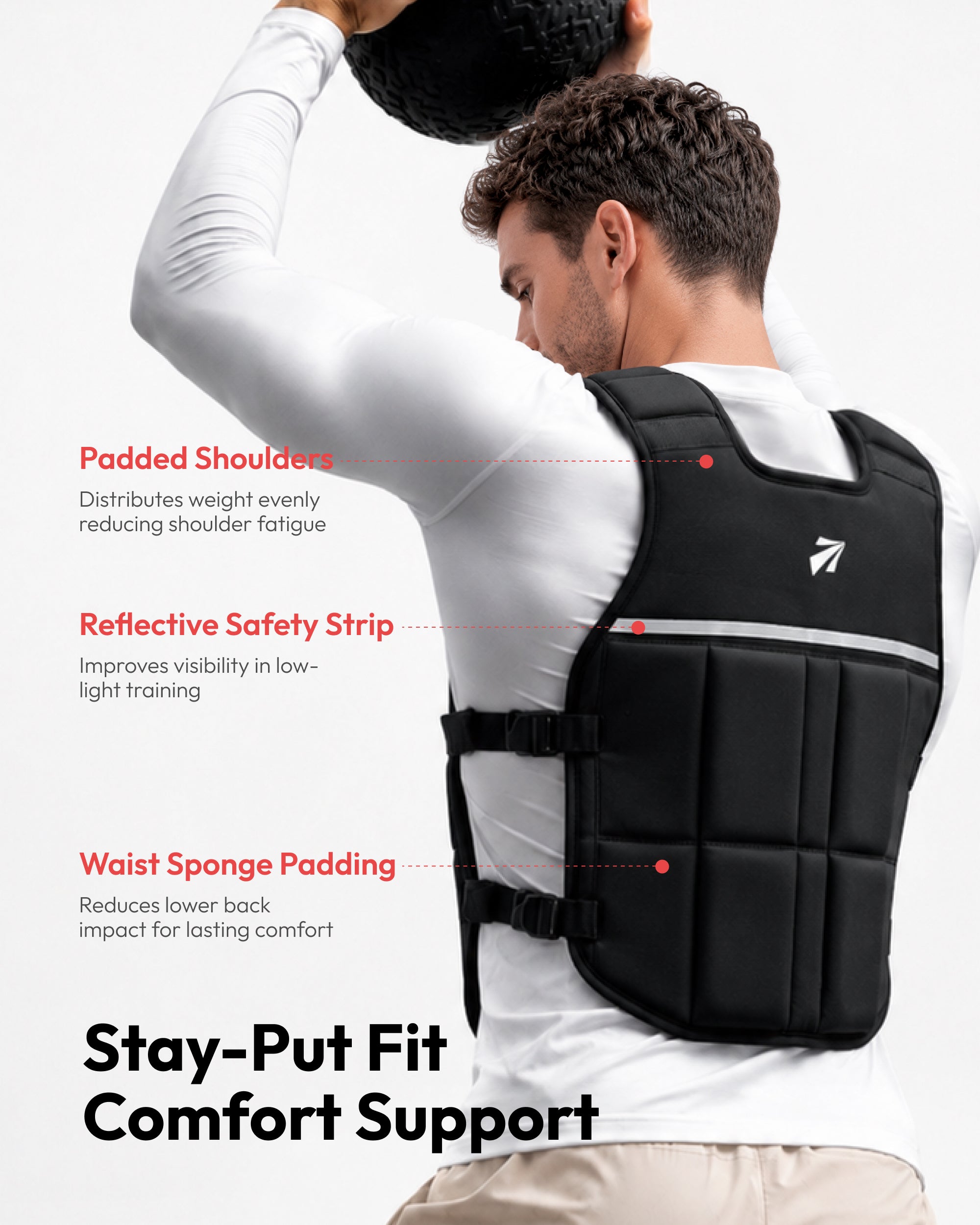 Z-Fit™ Slim Flex Adjustable Weighted Vest