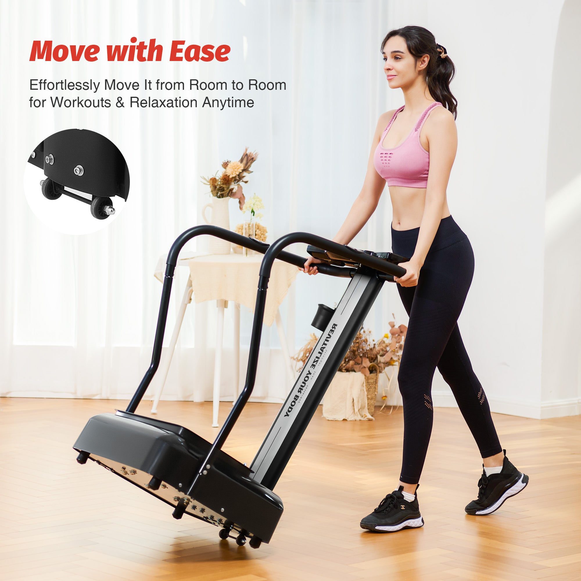 Vibration Plate Exercise Machine with Speakers - Zelus Fitness