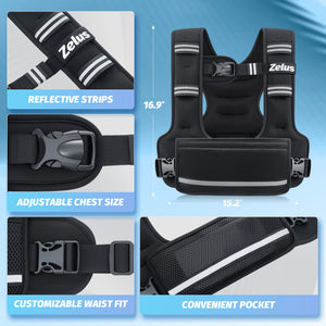 Classic U-Shaped Weighted Vest - Adjustable Weight