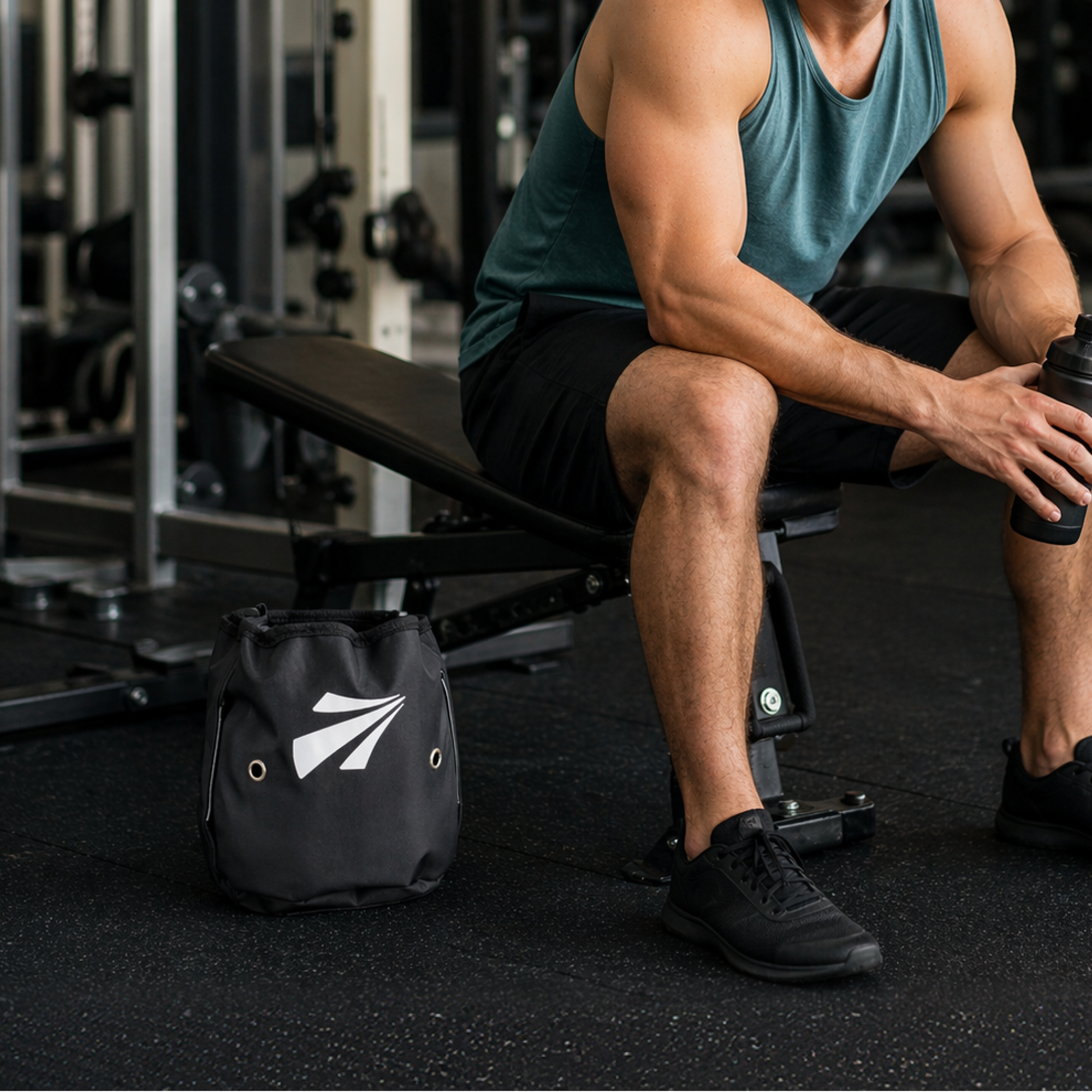 ZELUS Z-Bag, Weighted Vest Storage Bag, Kettlebell Converter for Classic Weight Vest
