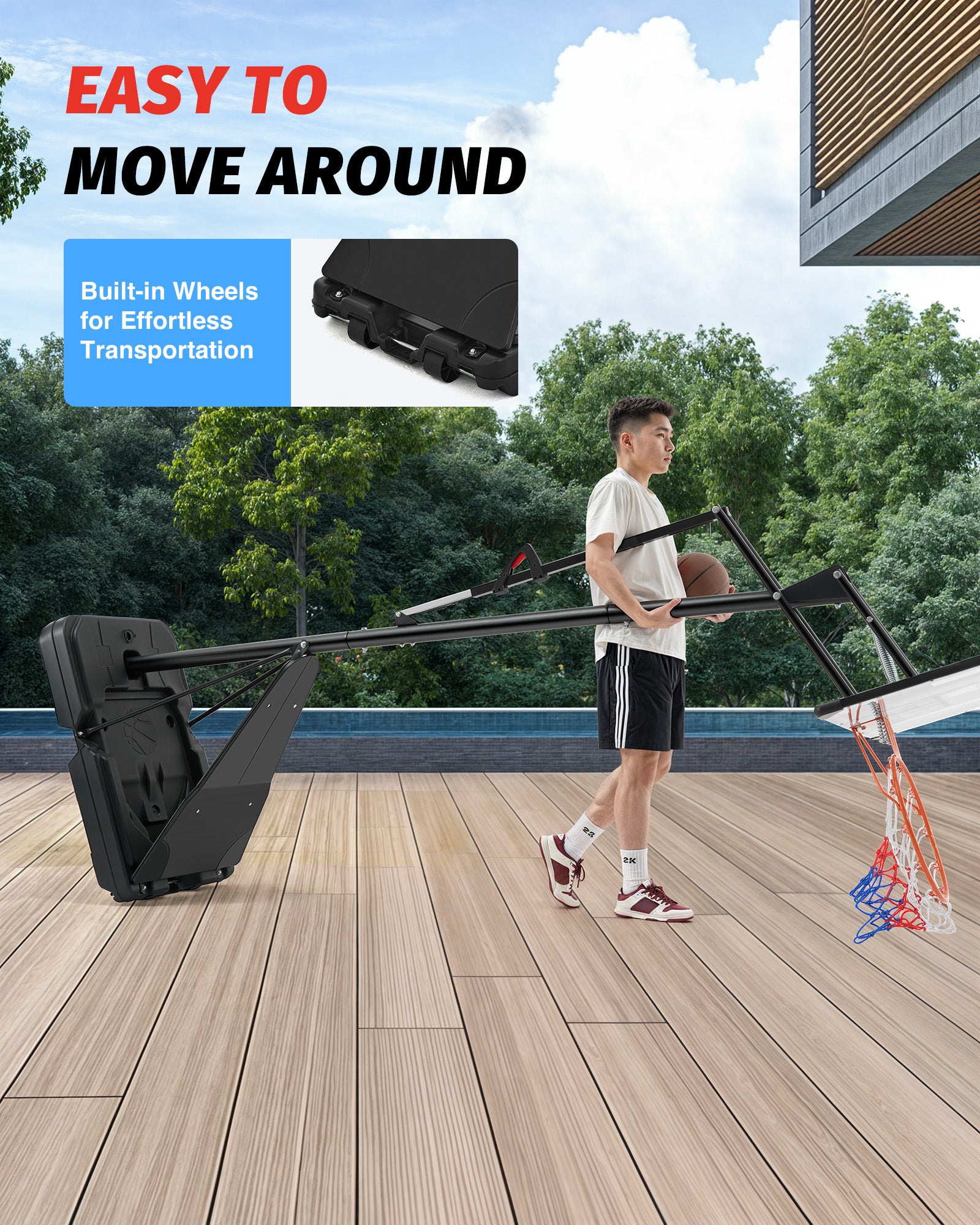 Zelus basketball hoop