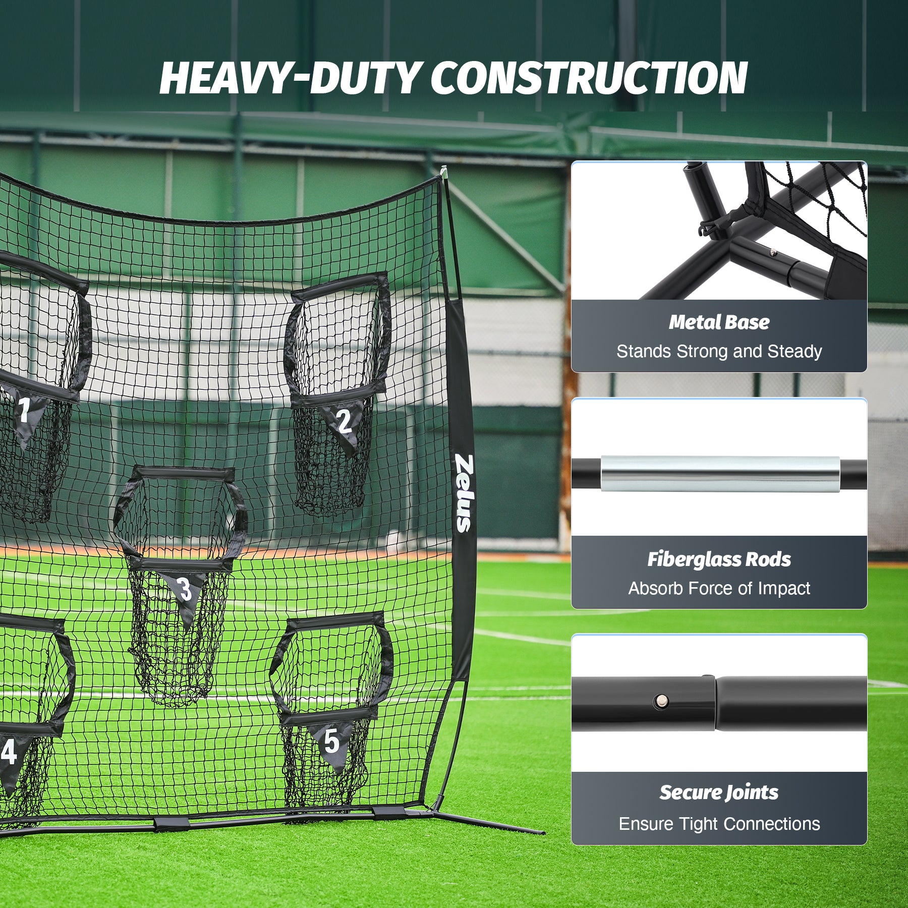 Zelus pitching net 