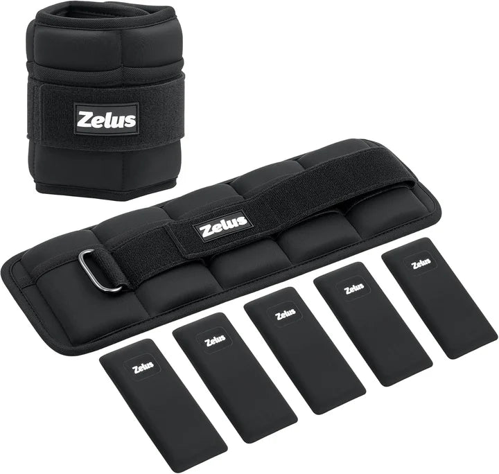 Z-Fit™ Ankle Weights Adjustable 4–10 lb