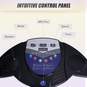 ZELUS 2000W Vibration Plate Exercise Machine | Full-Body Workout Platform with 180 Speed Levels & Built-in MP3 Player