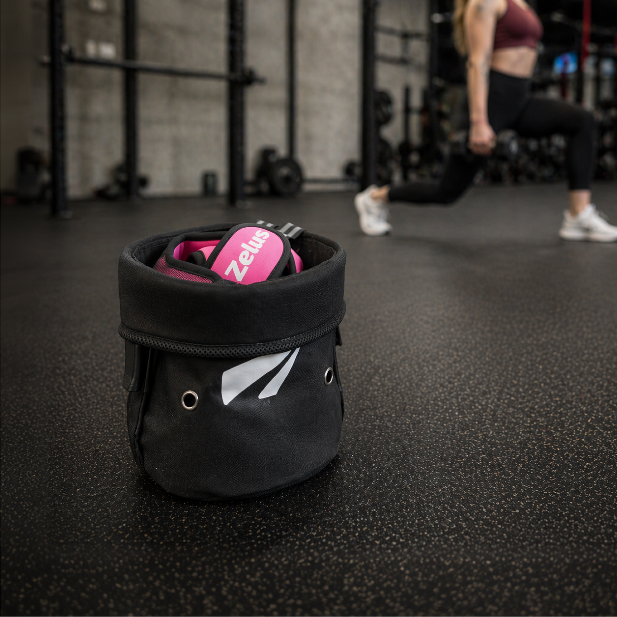 ZELUS Z-Bag, Weighted Vest Storage Bag, Kettlebell Converter for Classic Weight Vest