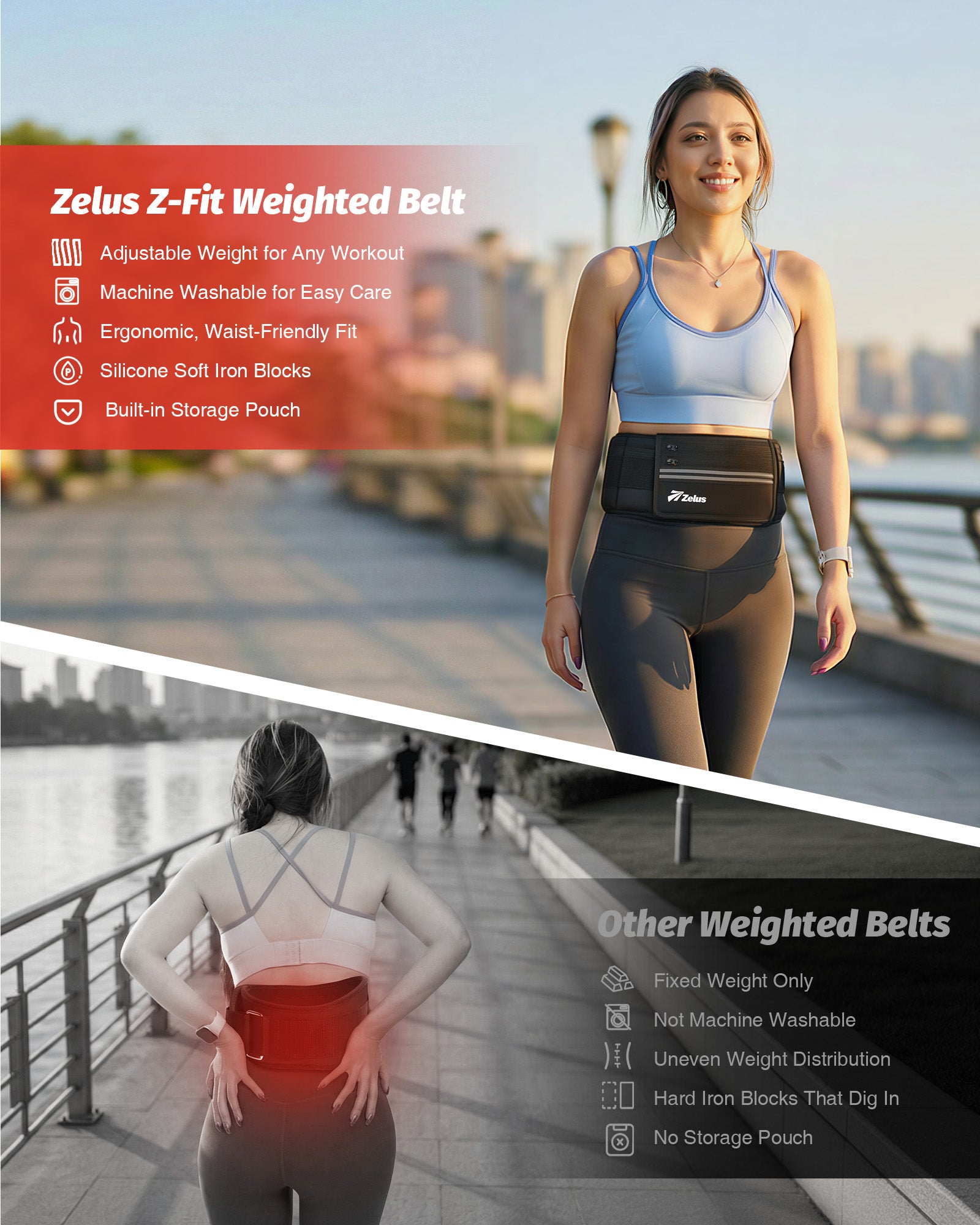 Z-Fit™ Adjustable Weighted Belt