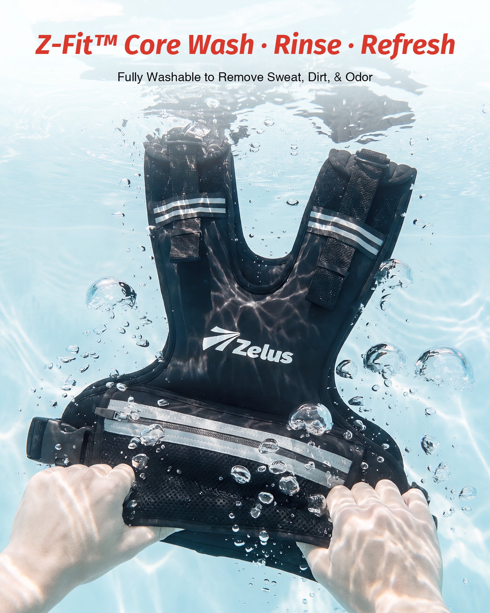 Z-Fit™ Y-Shaped Weighted Vest - Adjustable Weight – ZelusFitness