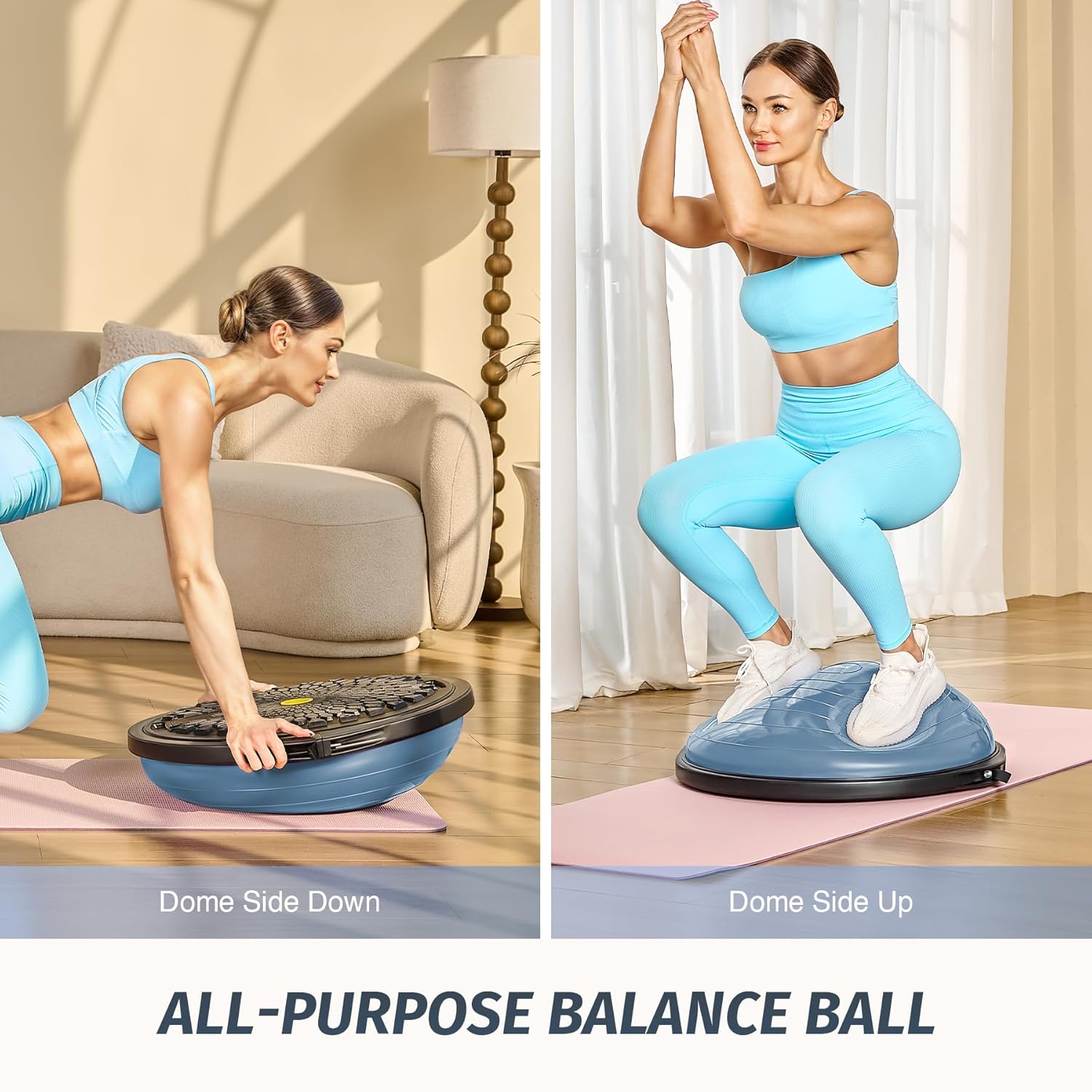 Blue balance trainer