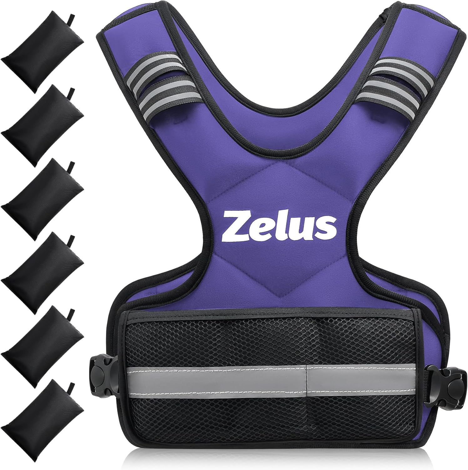 スポーツ・フィットネス ez+plus2 Classic Y-Shaped Weighted Vest - Adjustable Weight – ZelusFitness