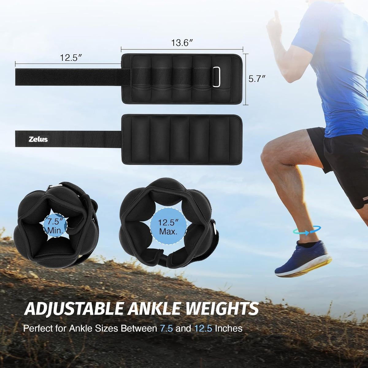 Classic Adjustable Ankle Weights