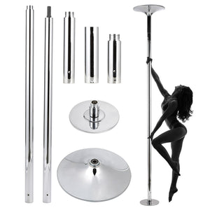 Pinty Professional Portable Dancing Pole 45mm Fitness Exercise Spinning