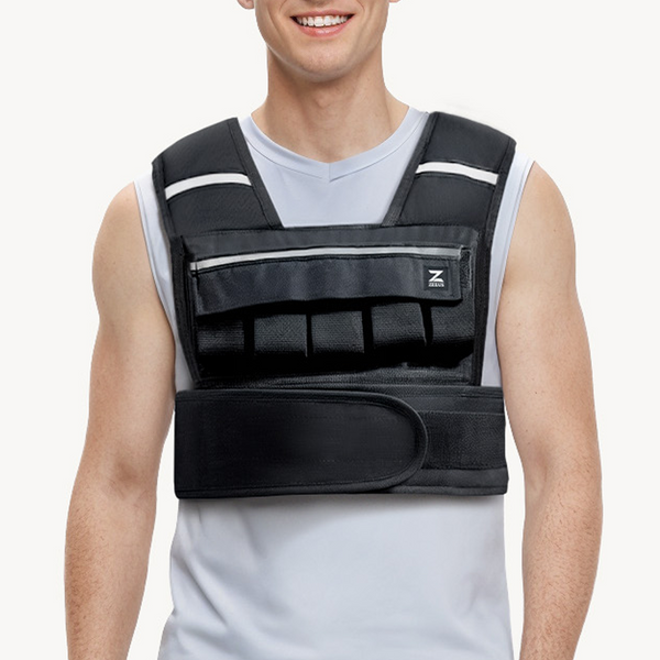 20lbs Weighted Training Vest for Running, Cardio Exercises - Zelus