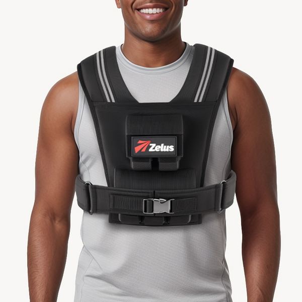 Zelus Weighted Training Vest for Running, Cardio Exercises - Zelus