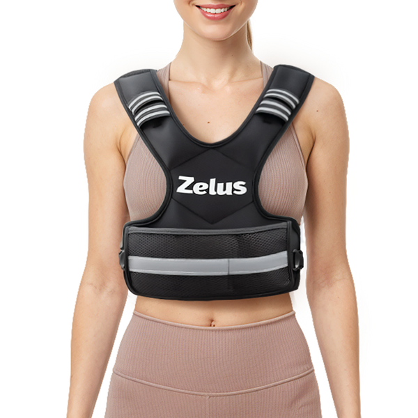 Classic Y-Shaped Weighted Vest - Adjustable Weight – ZelusFitness