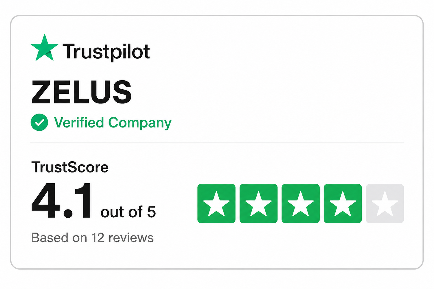 Trustpilot Rating