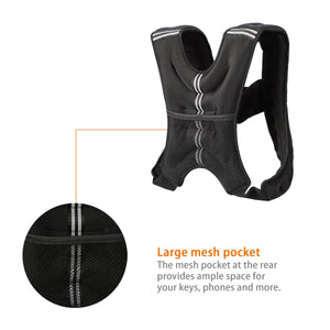weighted exercise vest