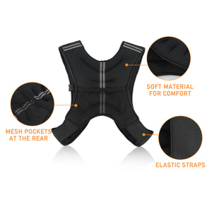 weighted exercise vest 