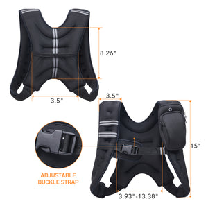 weighted running vest for outdoor workout