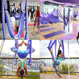 Aerial Silk Yoga Swing Set flexibility