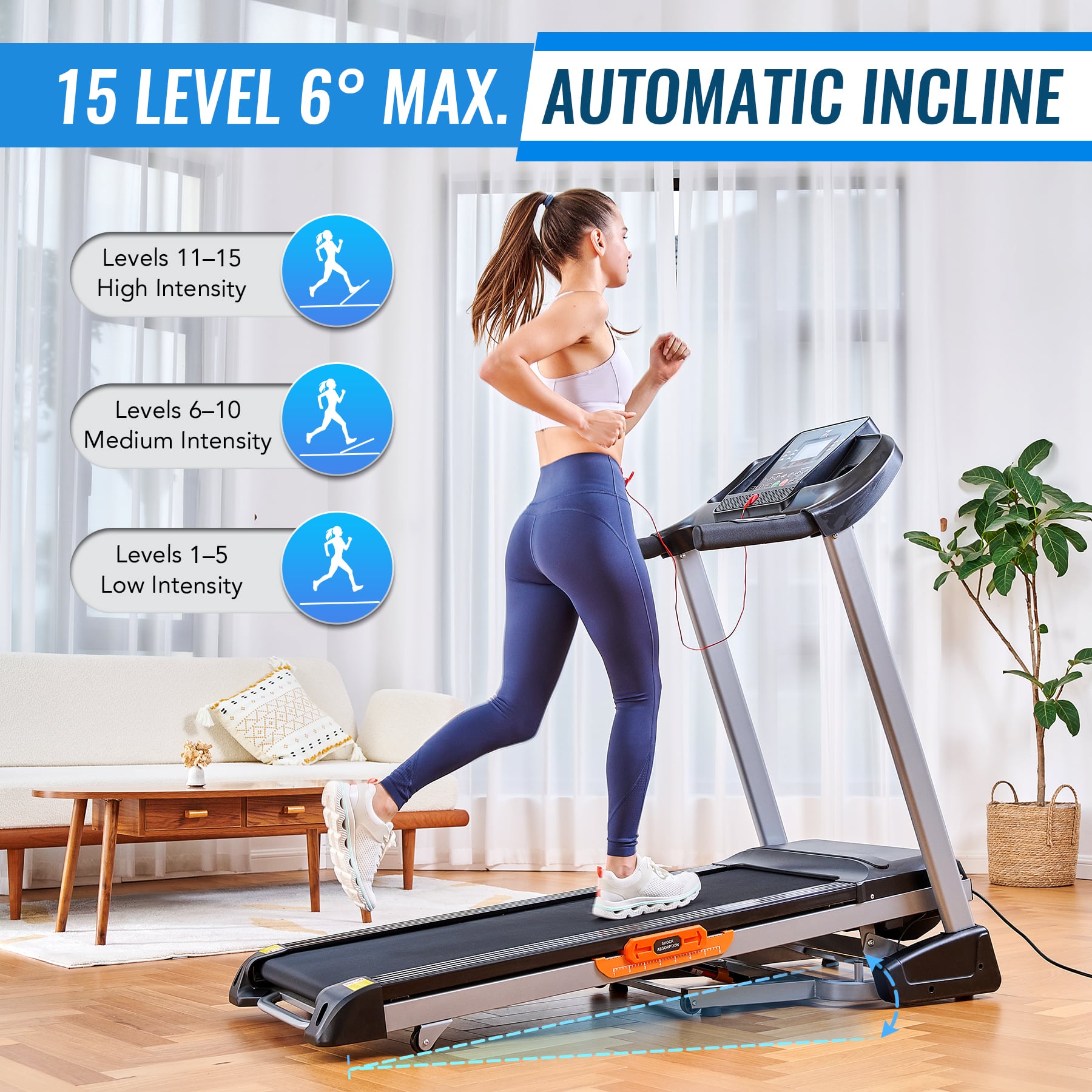Rapid Incline Incline Treadmill